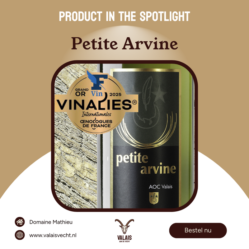 Petit Arvine AOC van Domaine Mathieu