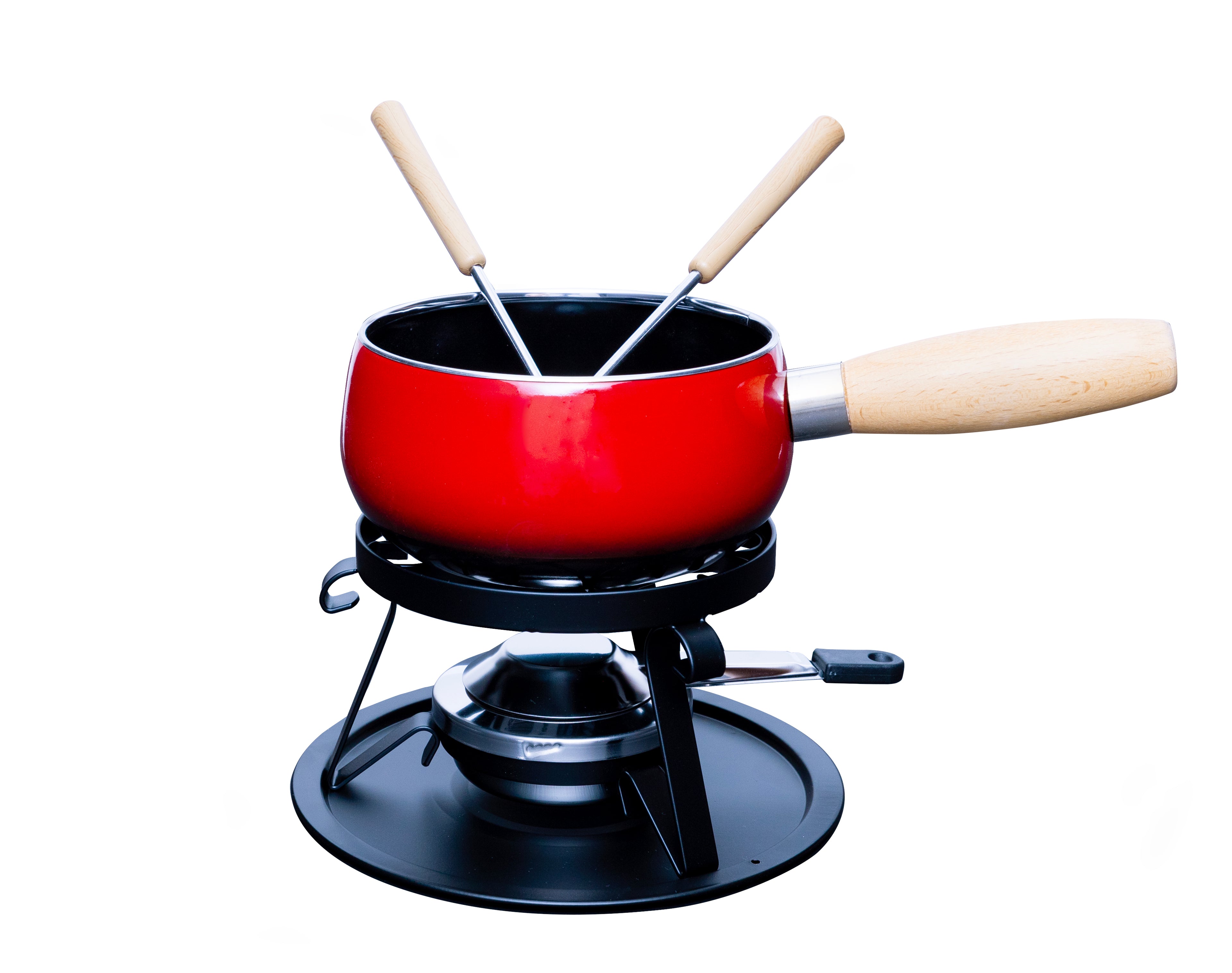 Kaasfondue Set Bombata Rood – 22 cm | Zwitsers Design