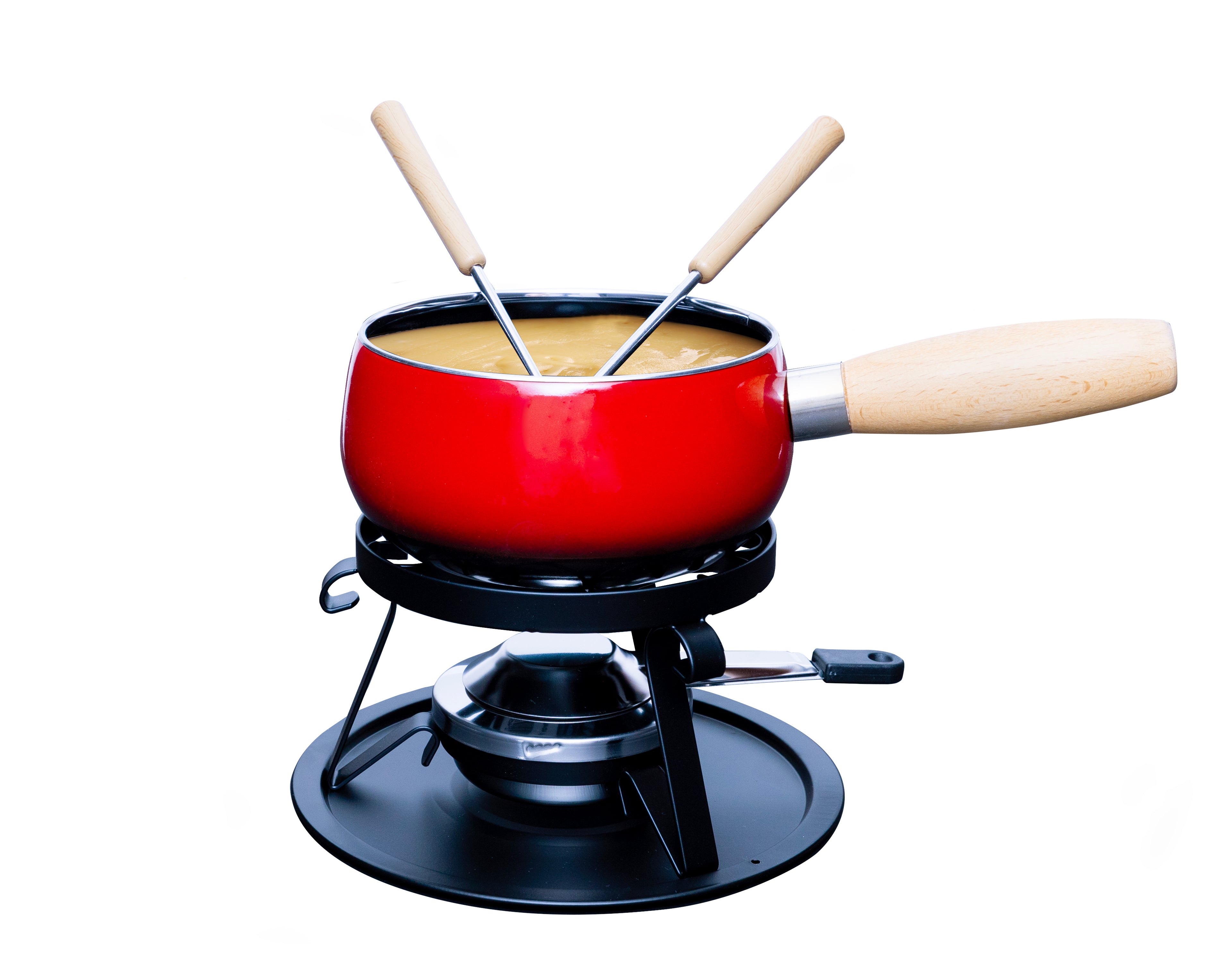 Kaasfondue Set Bombata Rood – 22 cm | Zwitsers Design