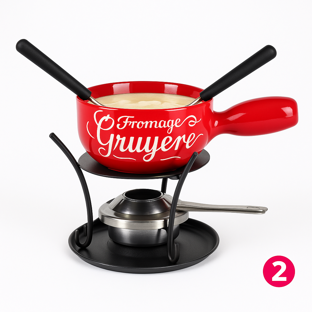 Fondueset - Keramiek (diverse modellen)