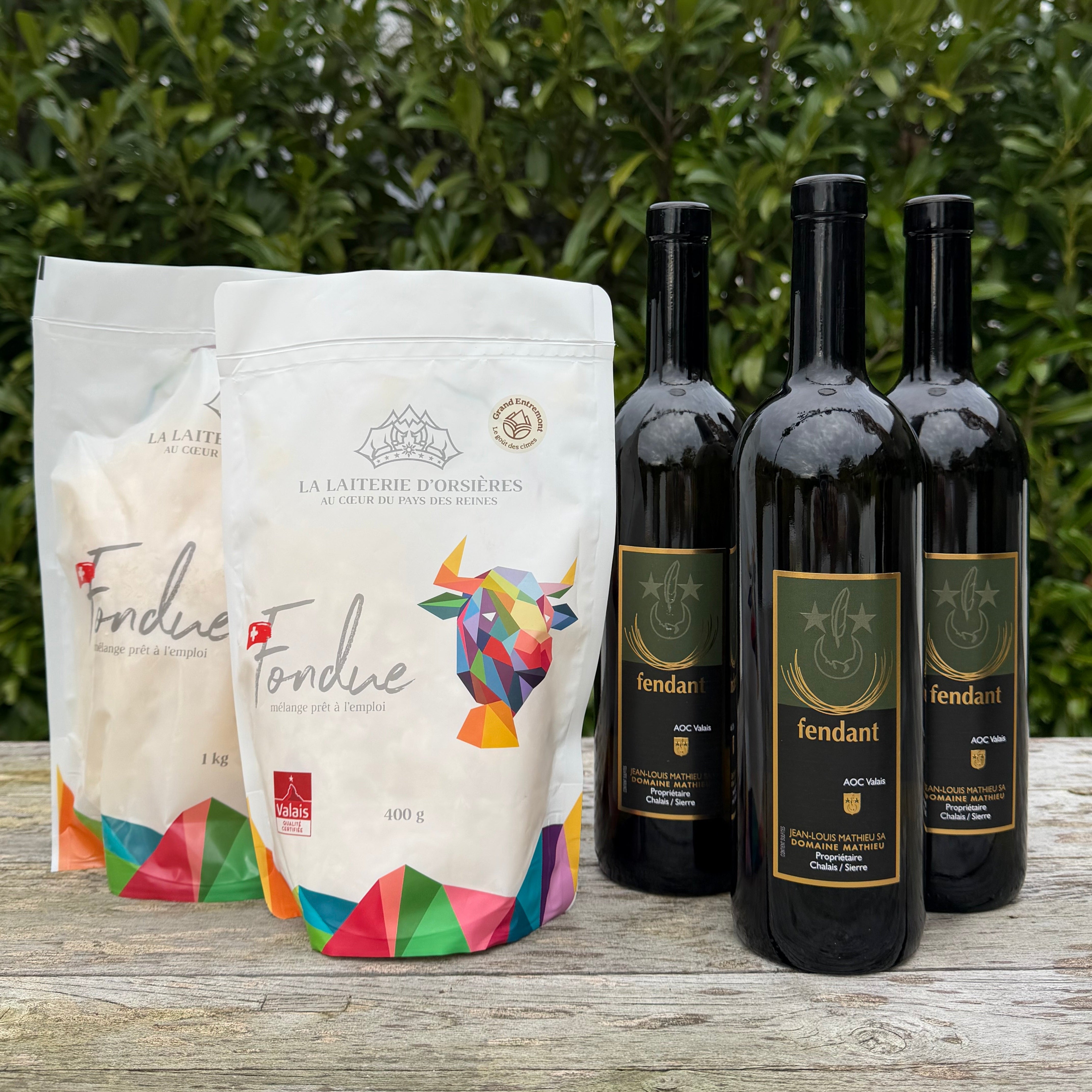 Fonduepakket Basis – Fondue du Valais