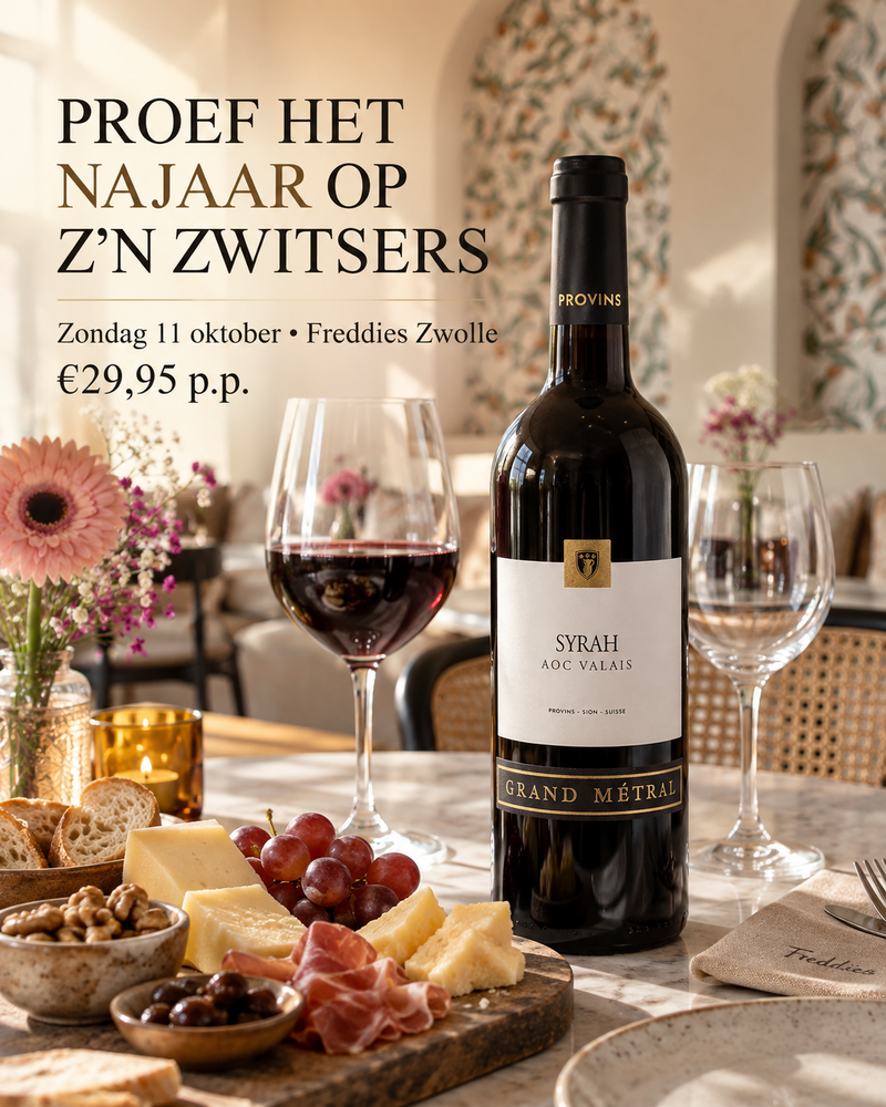 Ticket – Zwitserse Najaarsproeverij | 11 oktober 2026