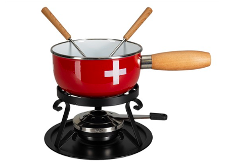 Fondueset - Geëmailleerd staal (diverse modellen)
