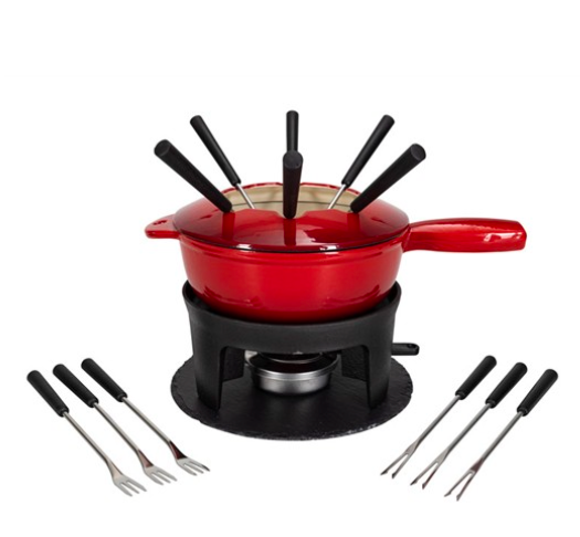 Fondueset - Gietijzer